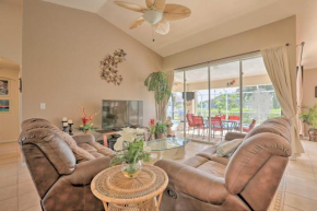 Sunny Cape Coral Home with Private Lanai and Pool